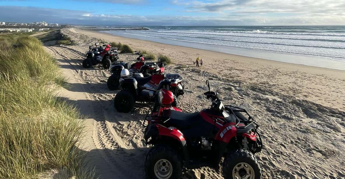 From Lisbon: Atlantic Coast Guided Quad Bike Tour - Stop One Energy: Costa da Caparica and the First Real Views