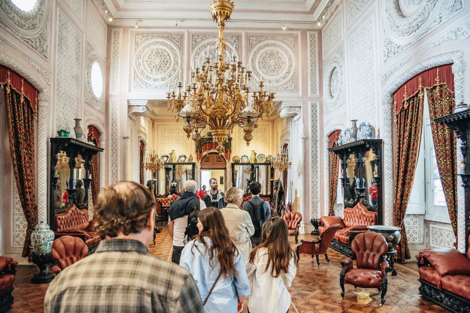 From Lisbon: Sintra Tour - Pena, Regaleira & Monserrate - National Palace of Sintra: Tiles, High Ceilings, and a Lunch Reset