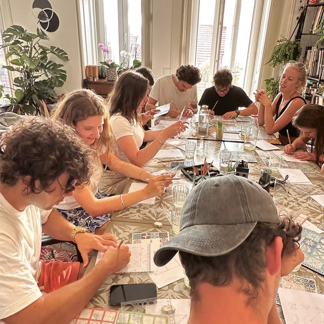 Lisbon: Azulejos' Design Create Your Own Tile Workshop - The Azulejos Intro: What You Learn Before You Draw