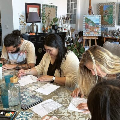 Lisbon: Azulejos' Design Create Your Own Tile Workshop - Where You Meet: Bell N° 2