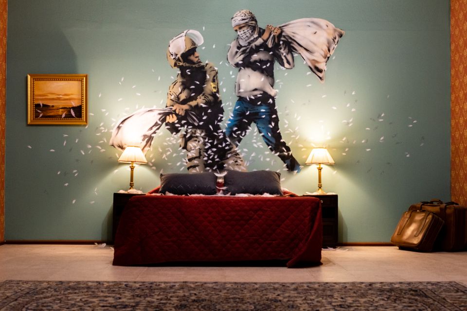 Lisbon: Banksy Museum Permanent Exhibition Entry Ticket - Familiar classics you’ll recognize immediately