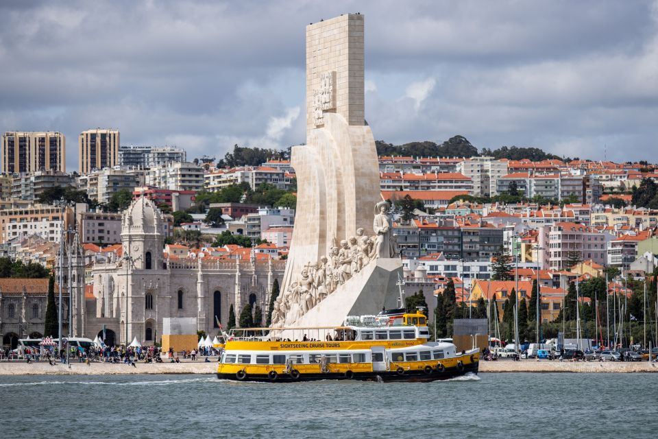 Lisbon: Boat Tour Ticket and Hop-on Hop-off 48-Hour Bus. - Yellow Boat Tagus Cruise: 25th April Bridge Views Without the Stress