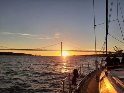 Lisbon: City Skyline Sailboat Cruise with Drink and Snacks - Sliding Past Praça do Comércio and Lisbon’s Center Lines