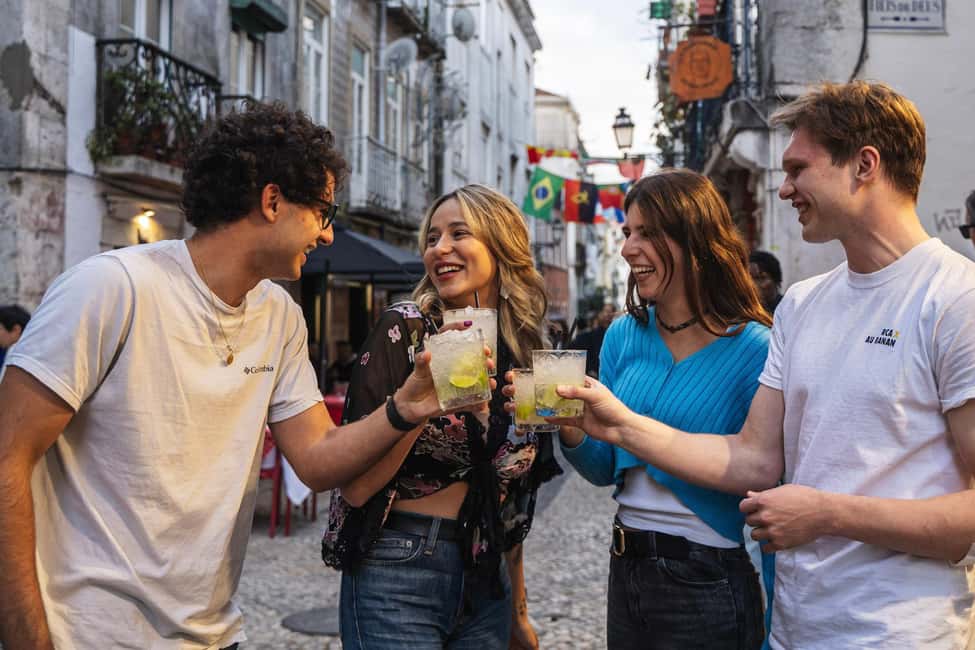 Lisbon: Drunken History Walking Tour with Included Drinks - The drink lineup: five tastings that show you how Portugal drinks