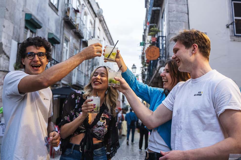 Lisbon: Drunken History Walking Tour with Included Drinks - Who this tour suits best (and who might not love it)