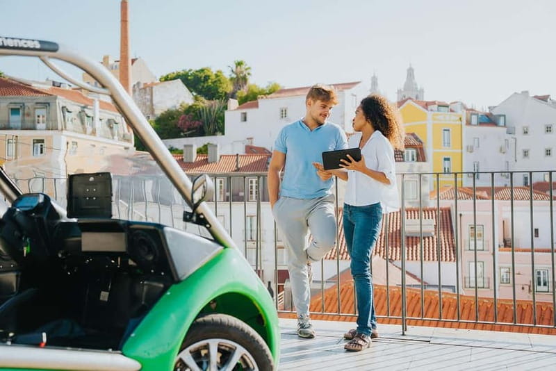Lisbon: GPS-Guided Spinach Tour by Electric Car - Rossio Square and the Center Highlights You’ll Actually See From the Road