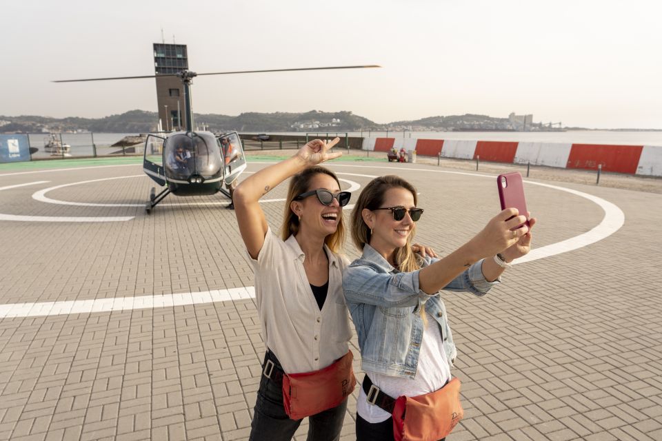 Lisbon: Helicopter Ride, Boat Trip, & Old Town Walking Tour - How This Lisbon Day Works: Walk, Boat, Helicopter