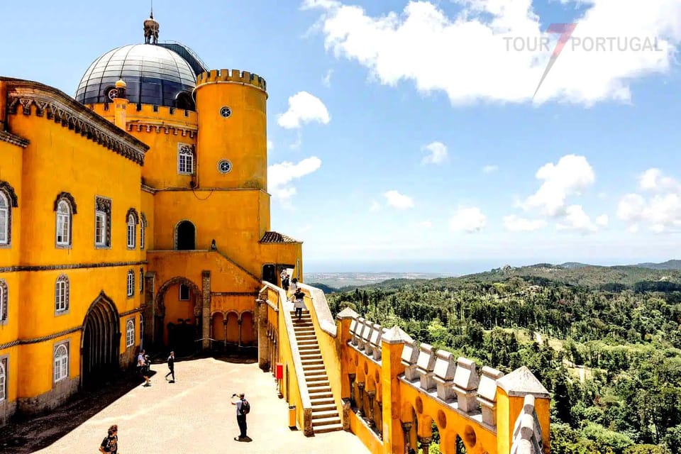 Lisbon: Pena Palace, Moorish Castle, Qta. Regaleira & Sintra - Pena Palace gardens and the 11:00 AM palace slot