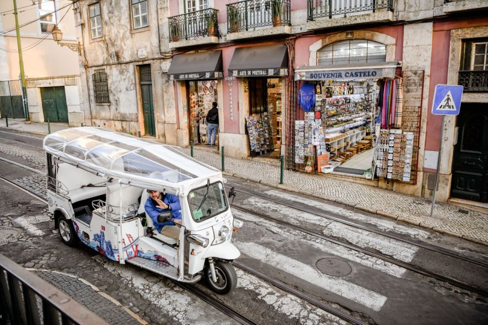 Lisbon: Private City Tour by Eco Tuk Tuk - Baixa de Lisboa and Lisbon Cathedral: Old-City Context Without the Long Walk