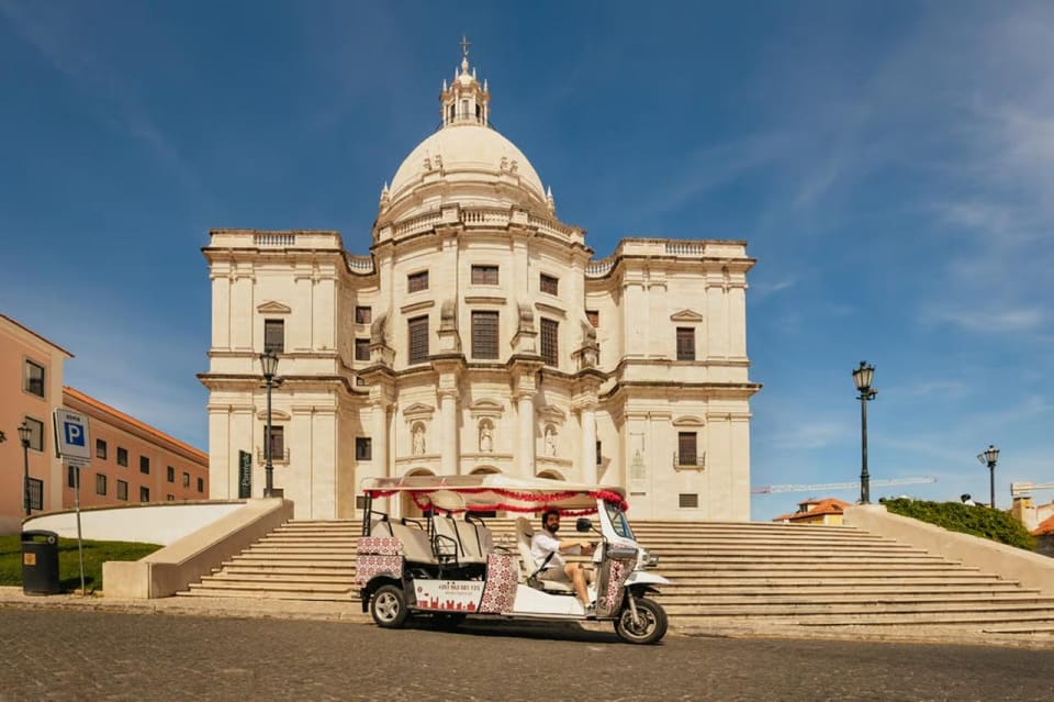 Lisbon: Private Guided Tuk-Tuk Tour with Hotel Pickup - Belém day trip energy on the 4-hour option