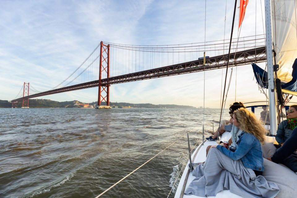 Lisbon: Sailing Tour on the Tagus River - The Tagus under the 25 de Abril Bridge: the most photogenic stretch