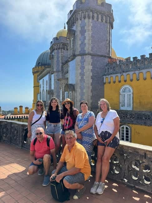 Lisbon: Sintra, Pena, Cascais & Cabo Day Tour with Tickets - Pena Palace: Romantic Fairytale Inside and Out