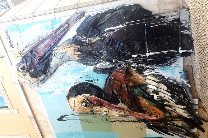 LISBON Street Art Tour - Stop 4: Jardim Botto Machado and Lisbon’s long azulejo wall