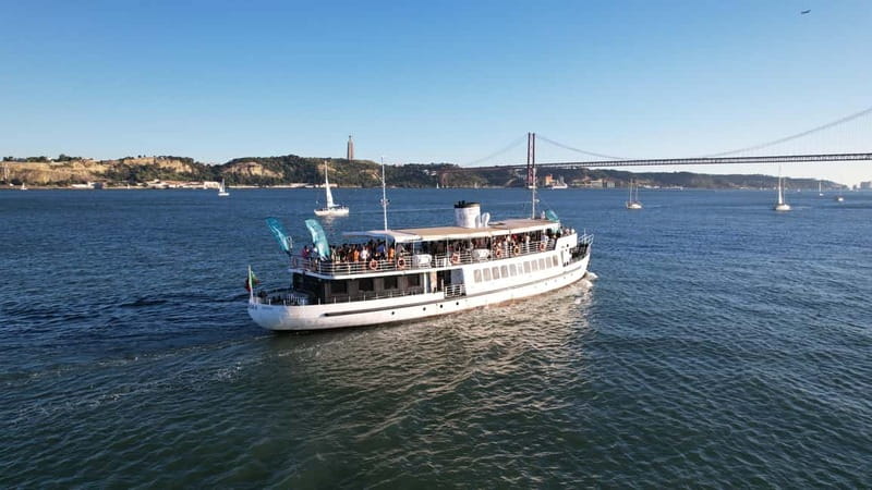 Lisbon: Sunset Boat Tour with Music and Drinks - Price and drinks: what you get for $22