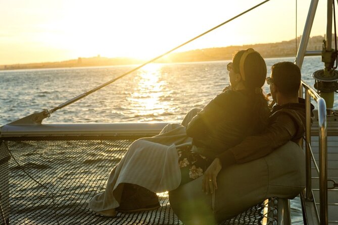 Lisbon: Sunset Catamaran Boat Tour with Music and Drinks - Value check: why $26 makes sense for this 90-minute setup
