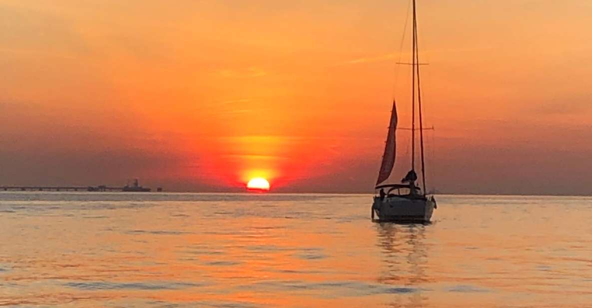 Lisbon: Sunset Cruise with Drinks and Snacks - First Leg: Belém’s Biggest Hits (Tower to Jerónimos)