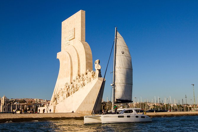 Lisbon: Sunset Cruise With Drinks on Spacious Yacht - What You’ll See: Passing Lisbon’s Big Names From the River