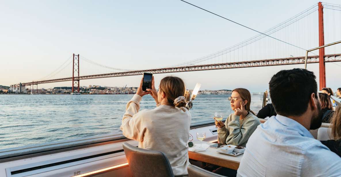 Lisbon: Sunset Cruise with Welcome Drink and Snacks - The welcome drink, snacks, and the music vibe