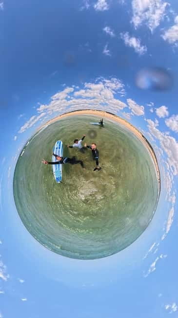 Lisbon: Surfing Lesson on Costa de Caparica Beach - From Estacionamento Parking Lot to SurfChamp: The Lesson Setup