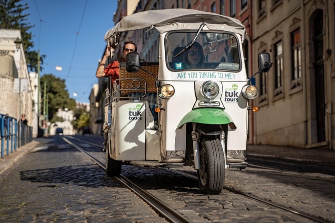Private Eco Tuk Tuk Tour through the Heart of the City - Stop-by-Stop: Cathedral Views, Miradouros, Fado, Alfama, Chiado, and More