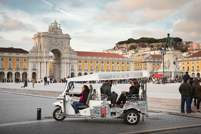 Private Half-Day Eco Tuk Tuk Tour in Lisbon - Sao Pedro de Alcântara to Belém: One Day, Two Very Different Lisbon Moods