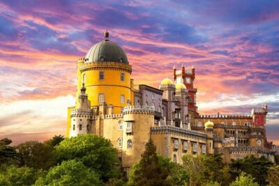 Private Tour of Sintra, Cabo da Roca and Cascais with 2 Palaces - Sintra National Palace, village streets, and Natural Park nature time
