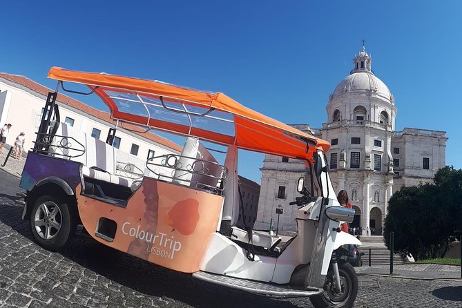 Private Tuk Tuk Tour Through Lisbon’s Historical Streets - Lisbon Cathedral from the outside: architecture you can spot fast