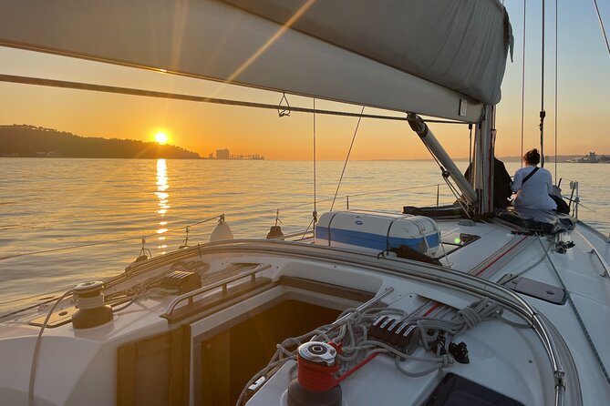 Sunset Boat Tour in Lisbon with Wine - Christ the King seen close: why this stop lands with most people