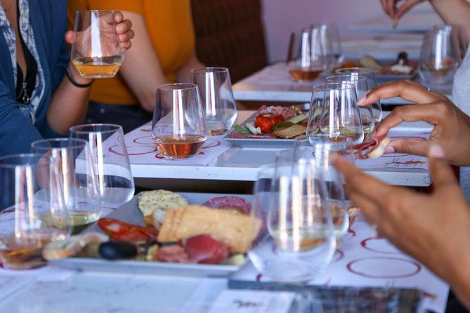 Wine and Cheese Tasting Lunch in Portuguese Wine Bar - Meeting at From The Vine and Getting Set Up for Tasting